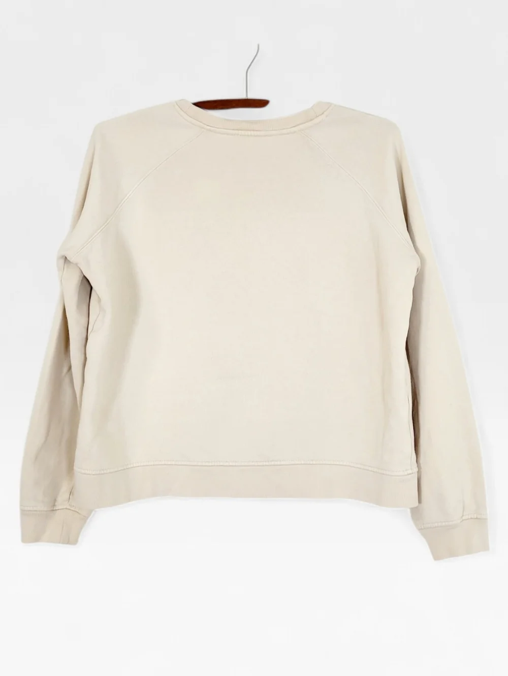Sezane x Bobo Choses Collab Heart Print Sweatshirt Cream Red Small - Picture 3 of 9